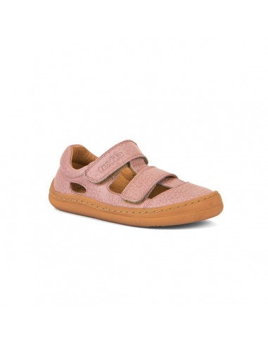 Froddo Barefoot sandales deux scratchs rose de la marque