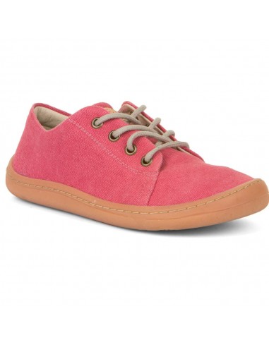 Froddo Barefoot Sneakers Vegan Lacets Fuchsia de pas cher