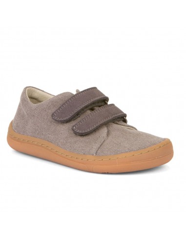 Froddo Barefoot Sneakers Vegan Velcros Gris le des métaux précieux