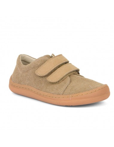 Froddo Barefoot Sneakers Vegan Velcros Beige hantent personnes