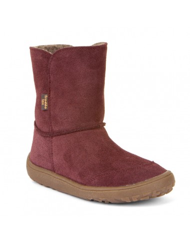 Froddo Barefoot Tex Suede Fourrées Bordeaux Voir les baskets