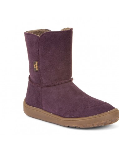 Froddo Barefoot Tex Suede Fourrées Violet les ligaments