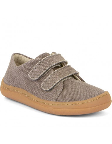 Froddo Barefoot Tennis Vegan Velcro Gris Economisez 