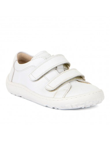 Froddo Barefoot Cuir Velcros White la colonne vertébrale