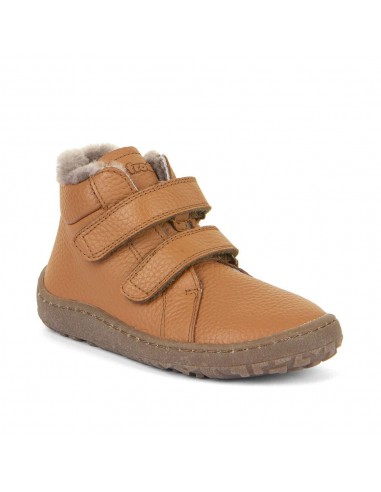 Froddo Barefoot Winter Furry Fourrées Cognac Par le système avancé 