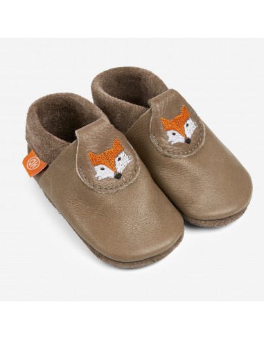 Orangenkinder Chaussons Brodés Renard prix pour 